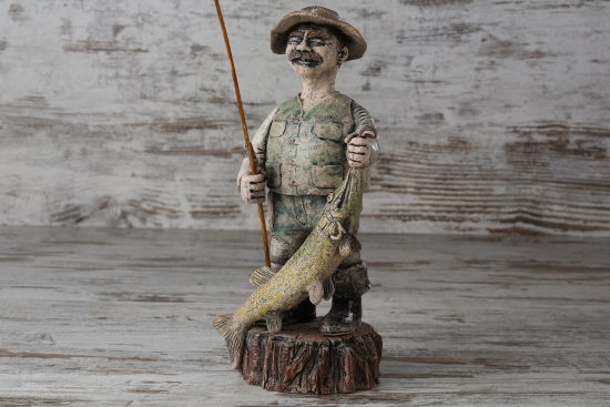 статуэтка рыбак купить киев