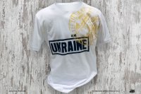 Футболка “УкраїнаWBC” біла з кольоровим принтом
